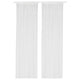 LILL net curtains, 1 pair, white/with rod pocket, 280x300 cm