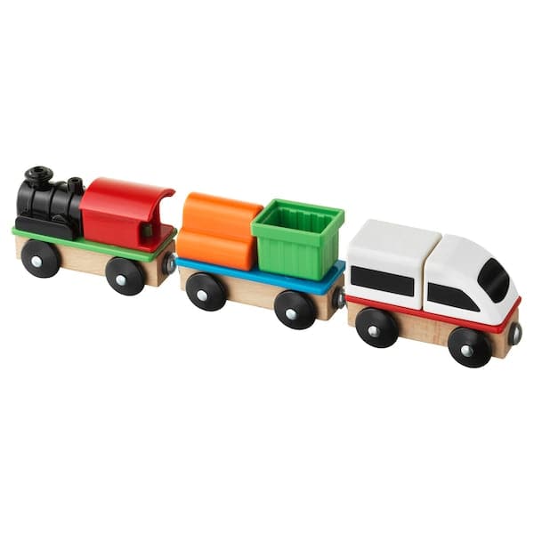 LILLABO - 3-piece train set , 3 pezzi - Premium Baby & Toddler from Ikea - Just €12.99! Shop now at Maltashopper.com