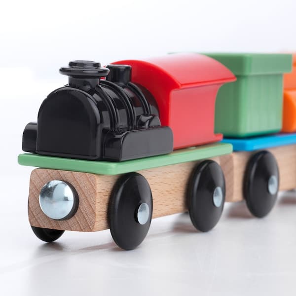 LILLABO - 3-piece train set , 3 pezzi - Premium Baby & Toddler from Ikea - Just €12.99! Shop now at Maltashopper.com