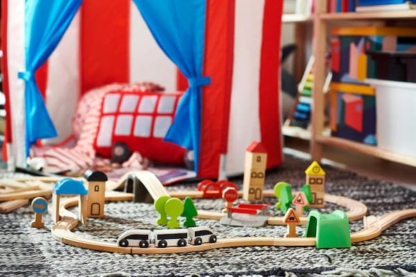 Lillabo store train set