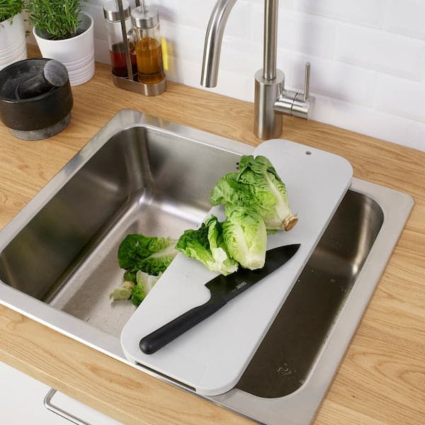 Ikea LILLHAVET - Chopping board, light grey, 48x17 cm