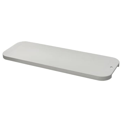 LILLHAVET - Chopping board, light grey, 48x17 cm