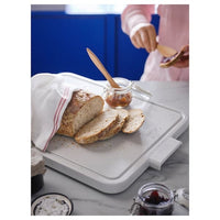 LILLHAVET - Chopping board, light grey, 49x35 cm - best price from Maltashopper.com 50503433