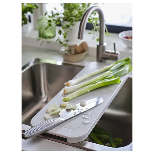 Ikea LILLHAVET - Chopping board, light grey, 48x17 cm