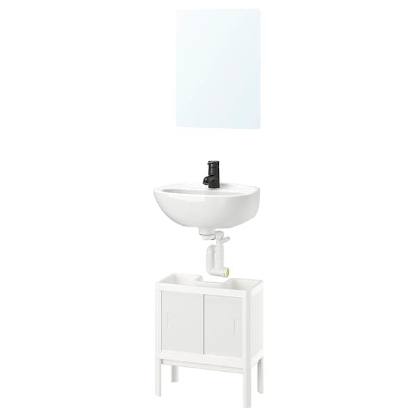 LILLTJÄRN / SKATSJÖN - Set arredo bagno, 5 pezzi , - Premium Furniture from Ikea - Just €127.99! Shop now at Maltashopper.com