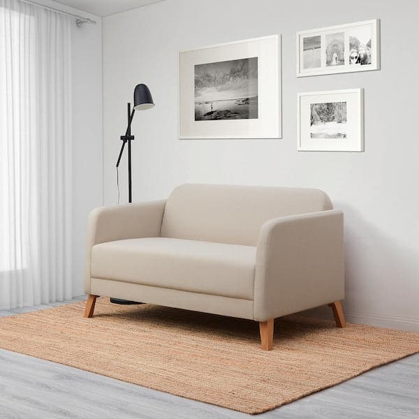 Ikea LINANÄS 2 seater sofa - Vissle beige ,