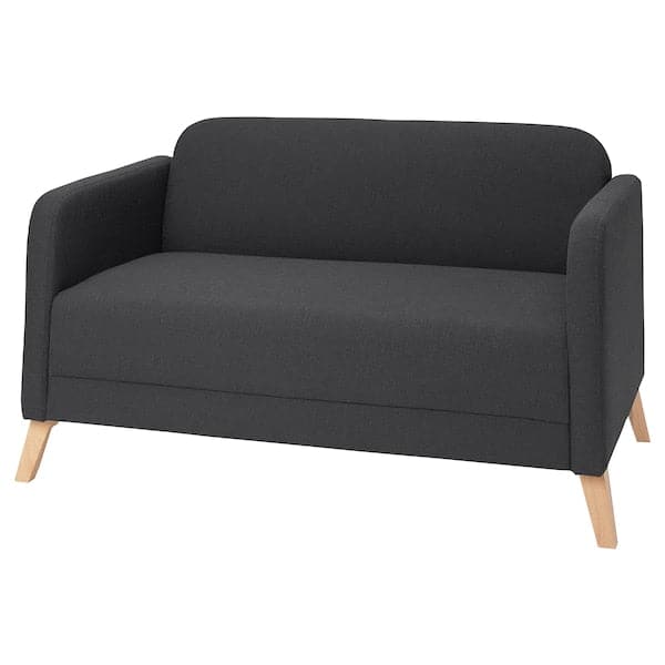 LINANÄS 2 seater sofa - Vissle dark grey ,