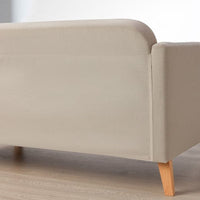 LINANÄS 3-seater sofa with chaise-longue/Vissle beige , - best price from Maltashopper.com 30512235