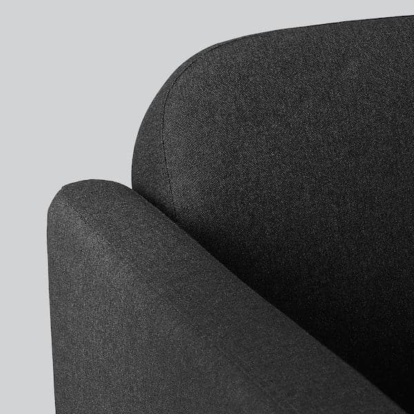 LINANÄS 3-seater sofa with chaise-longue/Vissle dark grey , - Premium Sofas from Ikea - Just €388.99! Shop now at Maltashopper.com