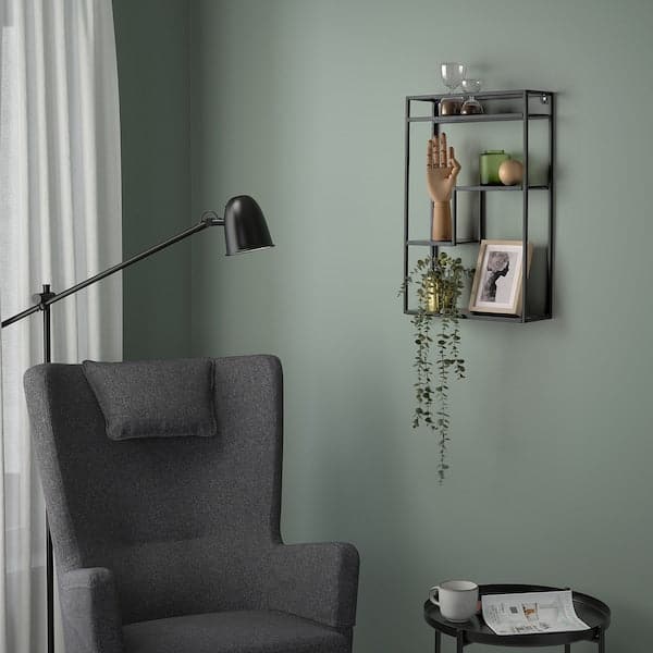 Ikea LINDÅSEN - Display shelf, anthracite, 40x60 cm
