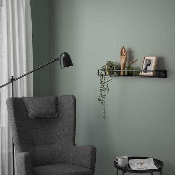 Ikea LINDÅSEN - Display shelf, anthracite, 75 cm