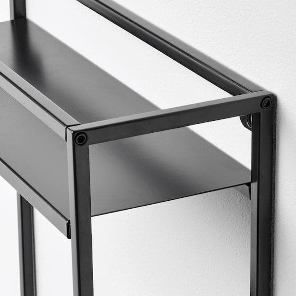 Ikea LINDÅSEN - Display shelf, anthracite, 40x60 cm
