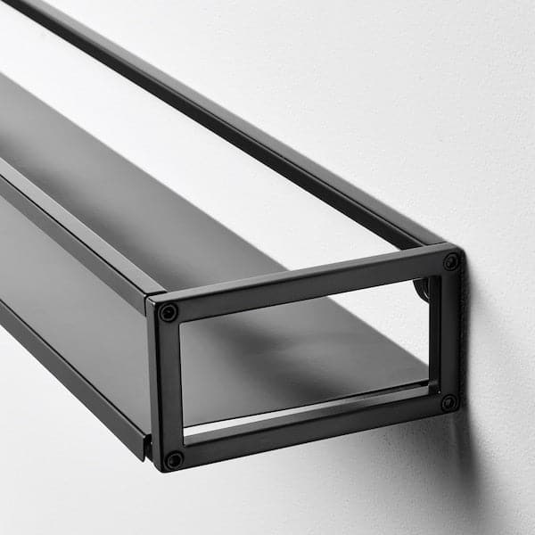 Ikea LINDÅSEN - Display shelf, anthracite, 75 cm