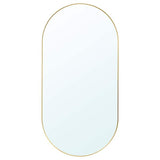 LINDBYN mirror, gold-colour, 60x120 cm