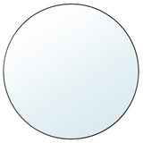 LINDBYN mirror, black, 110 cm