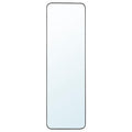 LINDBYN mirror, black, 40x130 cm