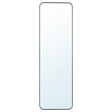 LINDBYN mirror, black, 40x130 cm