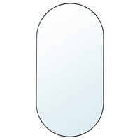 LINDBYN - Mirror, black, 60x120 cm - best price from Maltashopper.com 30458610