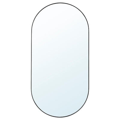 LINDBYN - Mirror, black, 60x120 cm - best price from Maltashopper.com 30458610