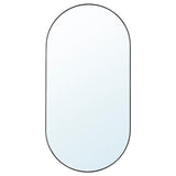 LINDBYN mirror, black, 60x120 cm