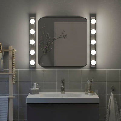 LINDBYN Mirror - black 60x60 cm , - best price from Maltashopper.com 00458616