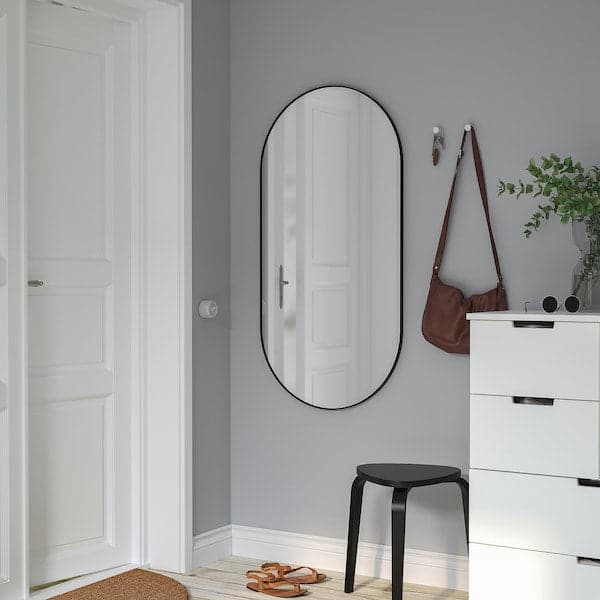 Ikea LINDBYN - Mirror, black, 60x120 cm