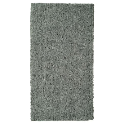 LINDKNUD - Rug, high pile, dark grey, 80x150 cm - best price from Maltashopper.com 50478725