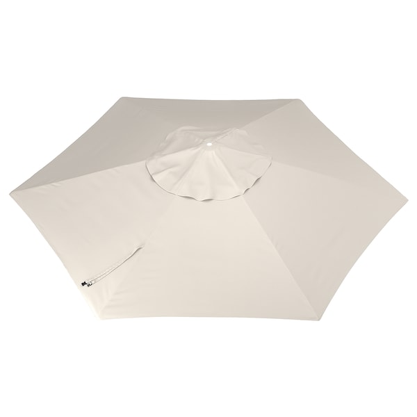 LINDÖJA - Parasol canopy, light grey-beige, 300 cm - best price from Maltashopper.com 10532022