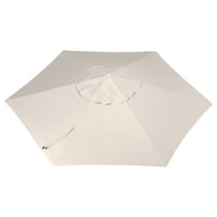 LINDÖJA - Parasol canopy, light grey-beige, 300 cm - best price from Maltashopper.com 10532022