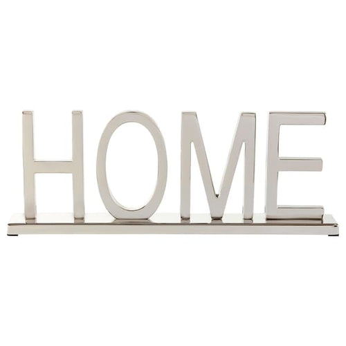 LINDRANDE - Decorazione, casa color argento, 11 cm , 11 cm