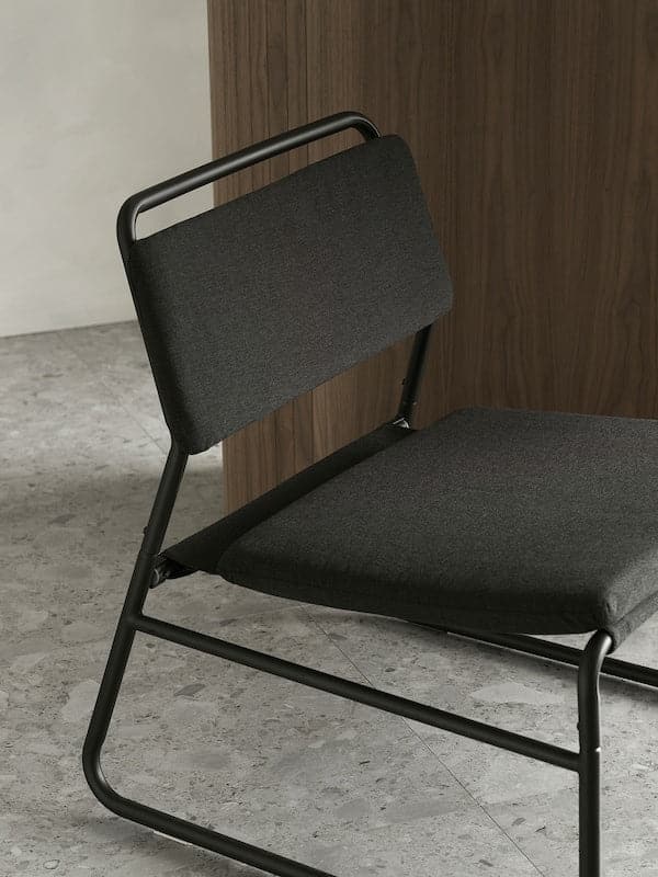 Ikea LINNEBÄCK - Armchair, Vissle dark grey ,