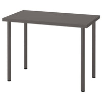 LINNMON / ADILS - Desk, dark grey, 100x60 cm - best price from Maltashopper.com 19416103