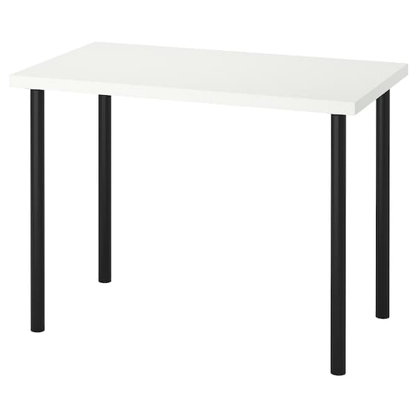 Ikea LINNMON / ADILS - Table, white/black, 100x60 cm