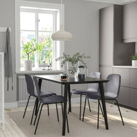 LISABO / KARLPETTER - Table and 4 chairs - best price from Maltashopper.com 89516769