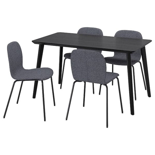 Ikea LISABO / KARLPETTER - Table and 4 chairs