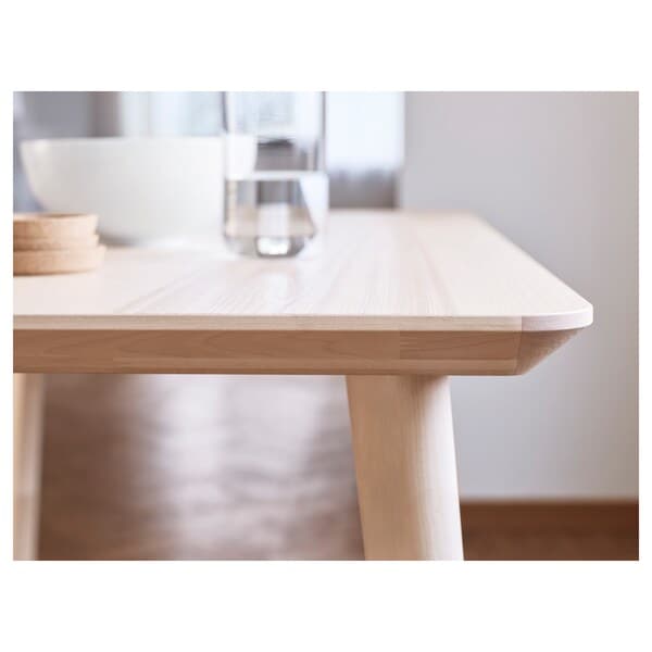 Ikea LISABO / LISABO - Table and 2 chairs, ash veneer/ash veneer, 88 cm