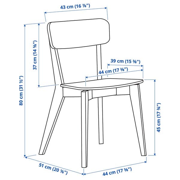 LISABO / LISABO - Table and 6 chairs, ash veneer/ash veneer, , 200 cm - Premium  from Ikea - Just €817.99! Shop now at Maltashopper.com