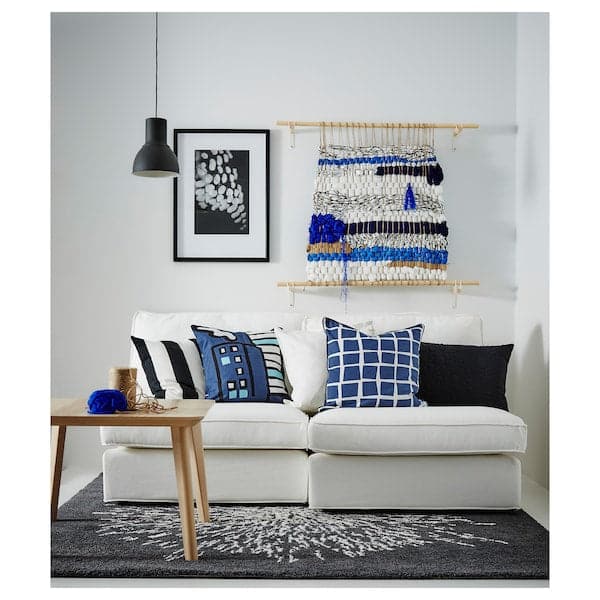 LISABO - Coffee table, ash veneer, 70x70 cm - best price from Maltashopper.com 90297657