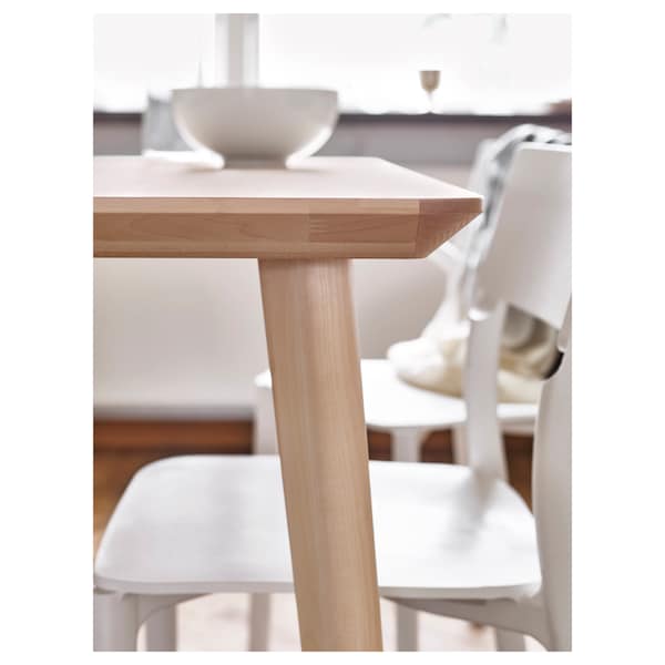 LISABO - Table, ash veneer, 140x78 cm - best price from Maltashopper.com 70294339
