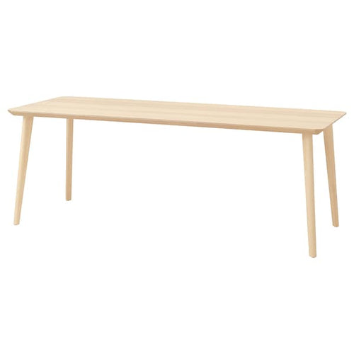 LISABO - Table, ash veneer, , 200x78 cm