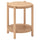 LISTERBY - LISTERBY Side table, oak veneer, 50 cm