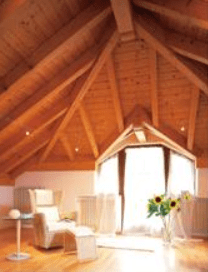 Bricocenter ROUGH FIR PLANK 2 CHOICE 120X20 MM L. 200 CM 5 RODS SQM 1.20