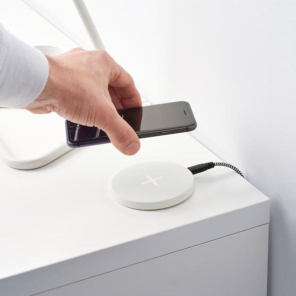 Ikea LIVBOJ - Wireless charger, white