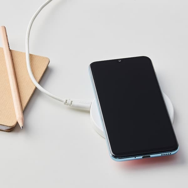 Ikea LIVBOJ - Wireless charger, white