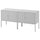 LIXHULT cabinet combination, grey, 120x35x57 cm