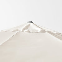 LJUSTERÖ - Parasol, beige, 400 cm - best price from Maltashopper.com 20260313