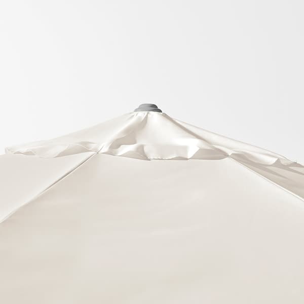 LJUSTERÖ - Parasol, beige, 400 cm - Premium  from Ikea - Just €128.99! Shop now at Maltashopper.com