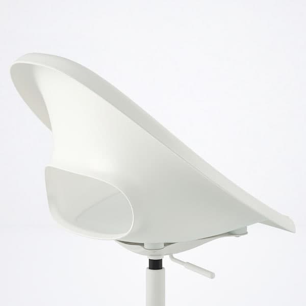 Ikea LOBERGET / MALSKÄR - Swivel chair, white