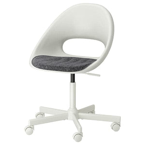 Ikea LOBERGET / MALSKÄR - Swivel chair with cushion ,