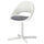 LOBERGET / SIBBEN - Children's desk chair/cushion, white/dark grey ,